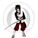Sasuke  tattoo design idea