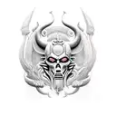 Ares God tattoo design idea