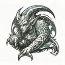 dota 2 wisp tattoo design idea