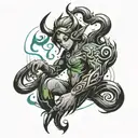 dota 2 wisp tattoo design idea