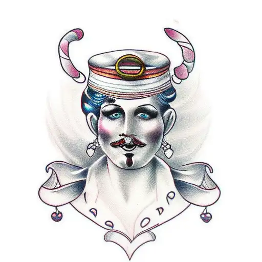 gypsy tattoo design idea