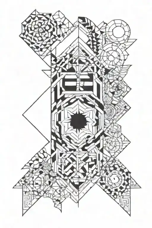 memorial for my mom who lived 1969-2023 tattoo design idea