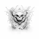 patience control myself  tattoo design idea