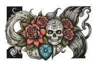 Into your hands I commit my Spirit tattoo design idea