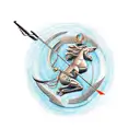sagittarius archer tattoo design idea