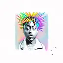 juice wrld  tattoo design idea
