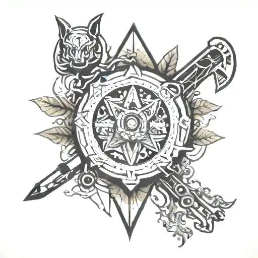 destiny 2 hunter tattoo design idea