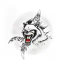 Lobo tattoo design idea