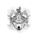 Lobo tattoo design idea