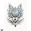 Lobo tattoo design idea