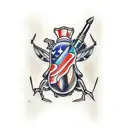 june bug tattoo design idea