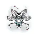 june bug tattoo design idea