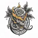 void stamp tattoo design idea