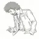 jimi hendrix jacket tattoo design idea