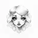 melanie martinez  tattoo design idea