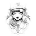 melanie martinez  tattoo design idea