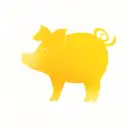 pig tattoo design idea