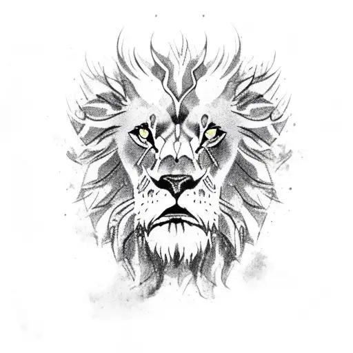arm sleeve Scottish highland, bloodied lion ready to conquer, rubbled castle tattoo design idea