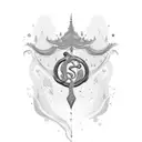 my husbands name in cursive "Safeer"  tattoo design idea