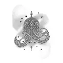 my husbands name in cursive "Safeer"  tattoo design idea