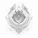 my husbands name in cursive "Safeer"  tattoo design idea