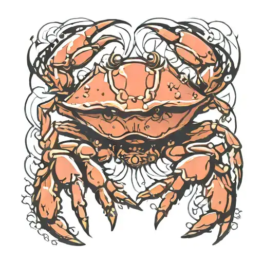 Crab Related With Berserk anime tattoo design idea