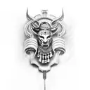 Gladiator Rome tattoo design idea