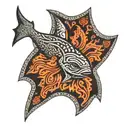 SAMOAN STING RAY FISH WITH tattoo design idea