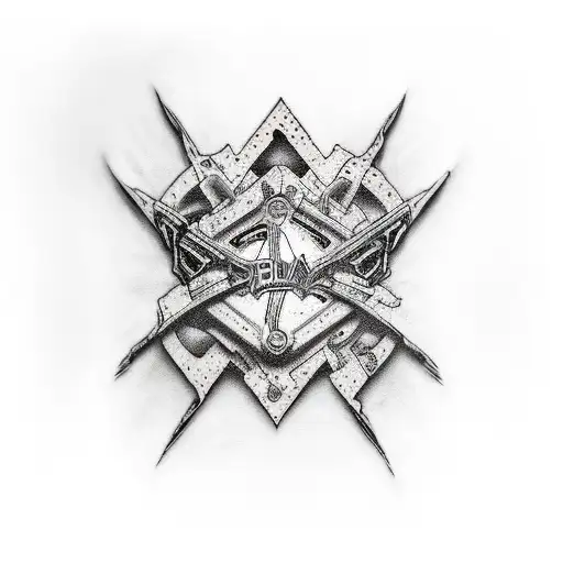 borderlands psycho  tattoo design idea