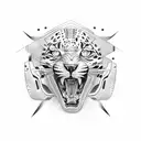 JAGUAR tattoo design idea