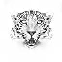 JAGUAR tattoo design idea