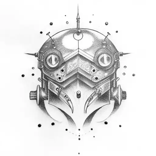 Full Metal Alchemist Metal Steam-Punk tattoo design idea