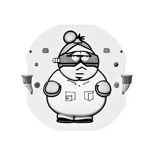 eric cartman tattoo design idea