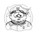 eric cartman tattoo design idea