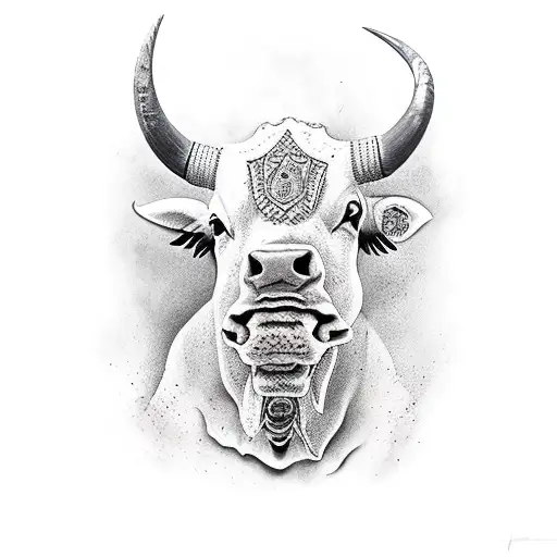 a Spanish matador and a bull tattoo design idea