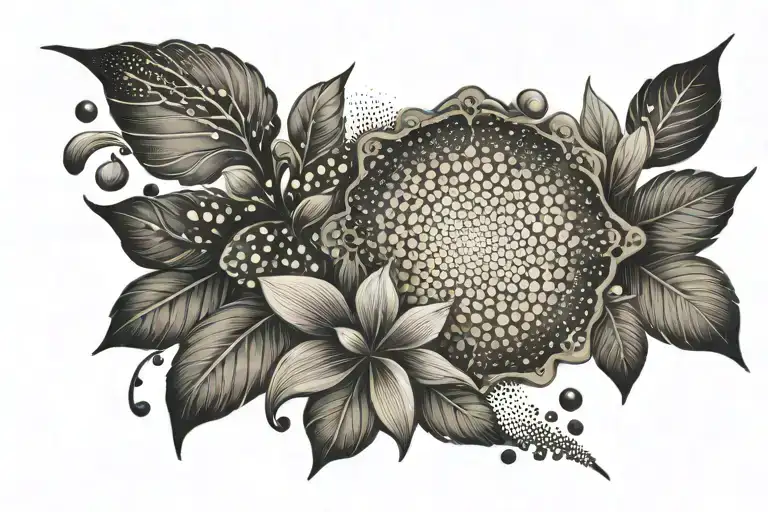 sand tattoo design idea