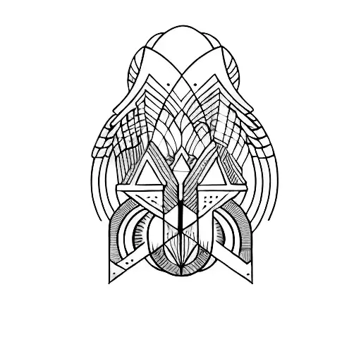 art deco shoulder tattoo tattoo design idea