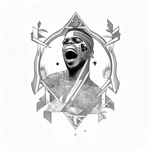 Malibu Anderson .paak tattoo design idea