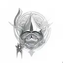 Ace of Spades tattoo design idea