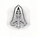 Ace of Spades tattoo design idea