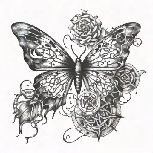 mental illness symbols tattoo design idea