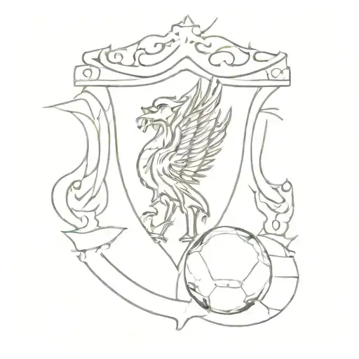 liverpool football club tattoo design idea