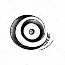 fibonacci sequence, line tattoo design idea