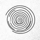 fibonacci sequence, line tattoo design idea
