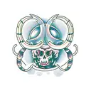 scorpio libra tattoo design idea