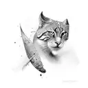 number 7 tattoo design idea