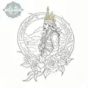 Kurdistan tattoo design idea