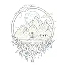 Kurdistan tattoo design idea