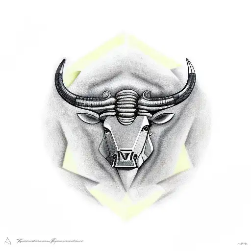 taurus tattoo design idea