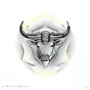 taurus tattoo design idea